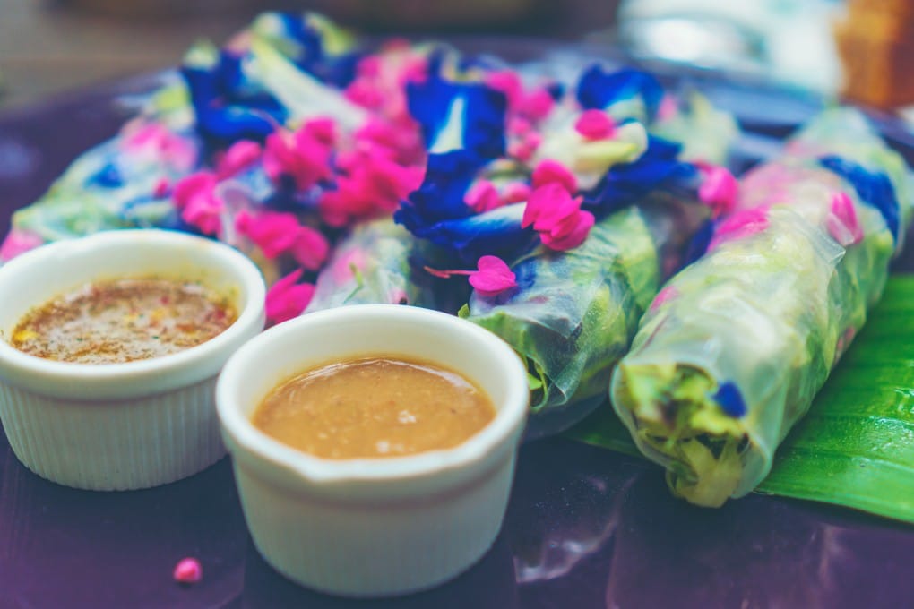 Vietnamese spring rolls in Calgary