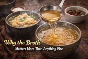 Wonton Soup broth