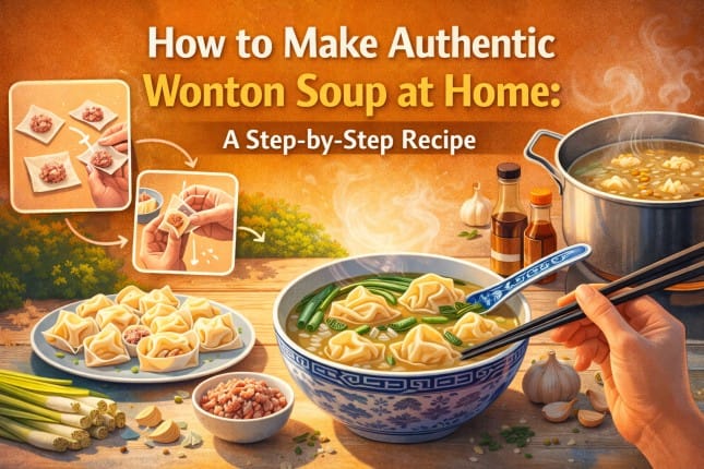 Wonton Soup recipe