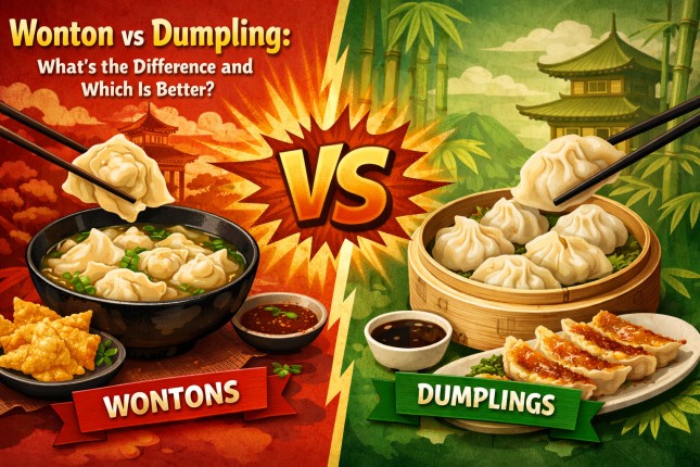 Wonton vs Dumpling