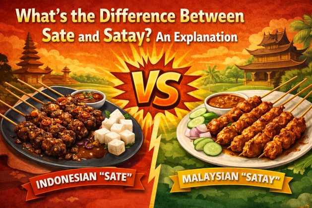 Sate vs. Satay