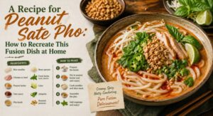 A Recipe for Peanut Sate Pho