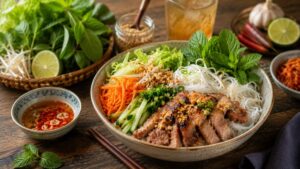Vietnamese Vermicelli Bowl